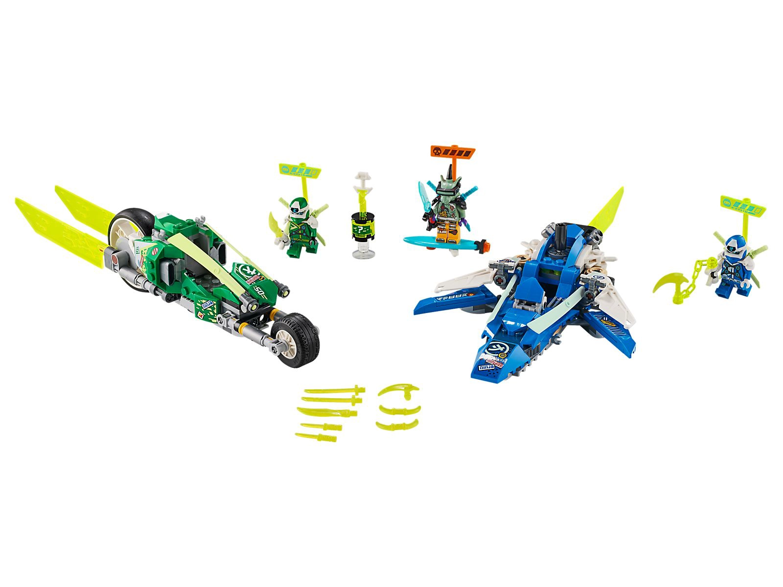 LEGO 71709 Jay and Lloyd's Velocity Racers