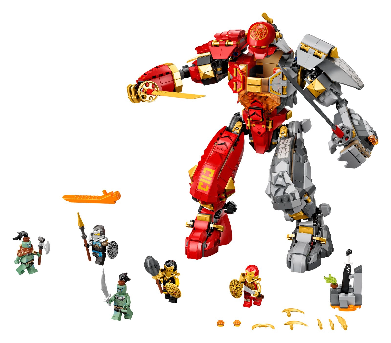 LEGO 71720 Fire Stone Mech