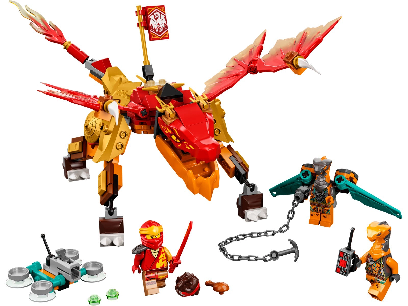 LEGO 71762 Kai's Fire Dragon EVO