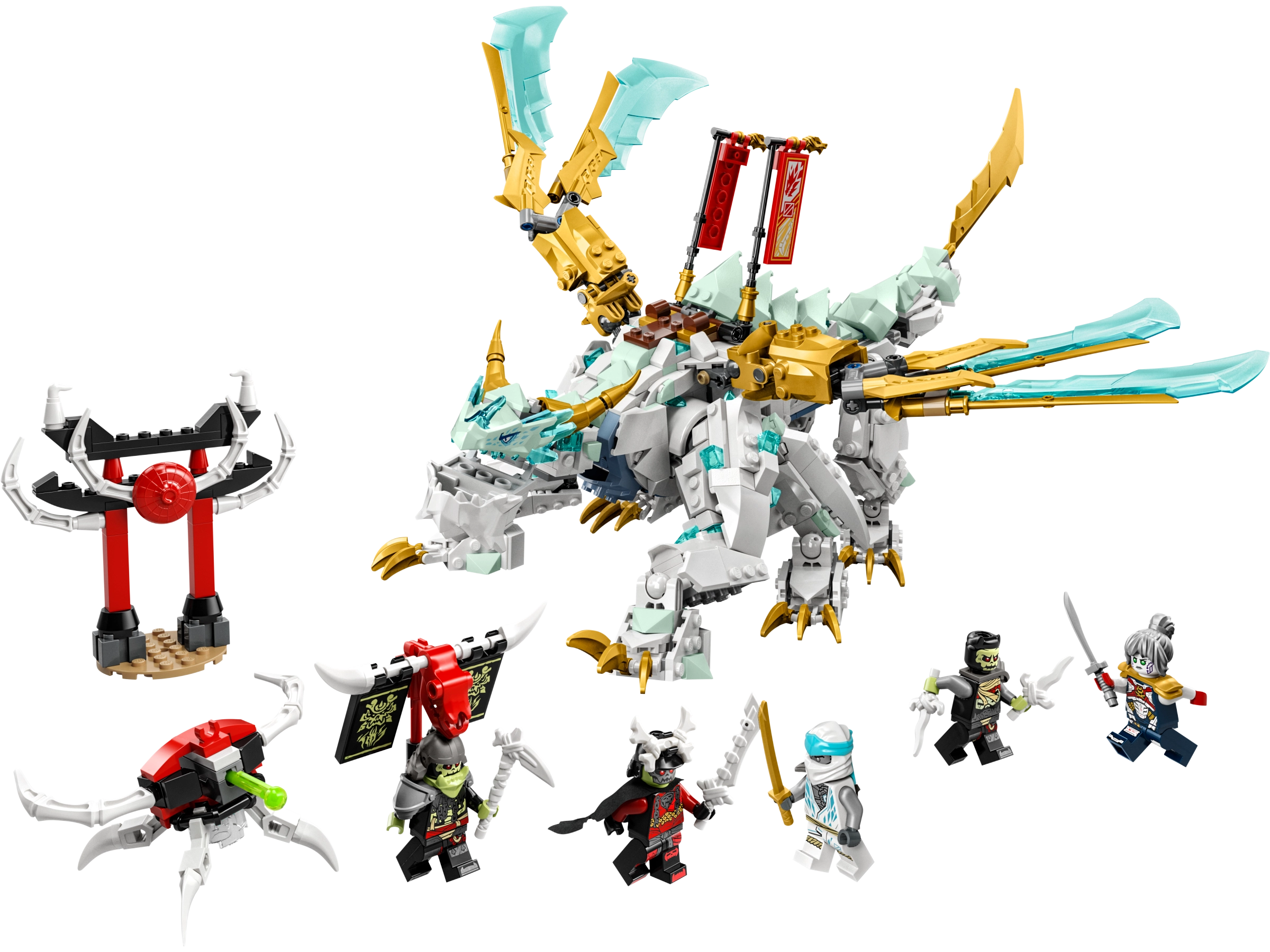 LEGO 71786 Zane's Ice Dragon Creature