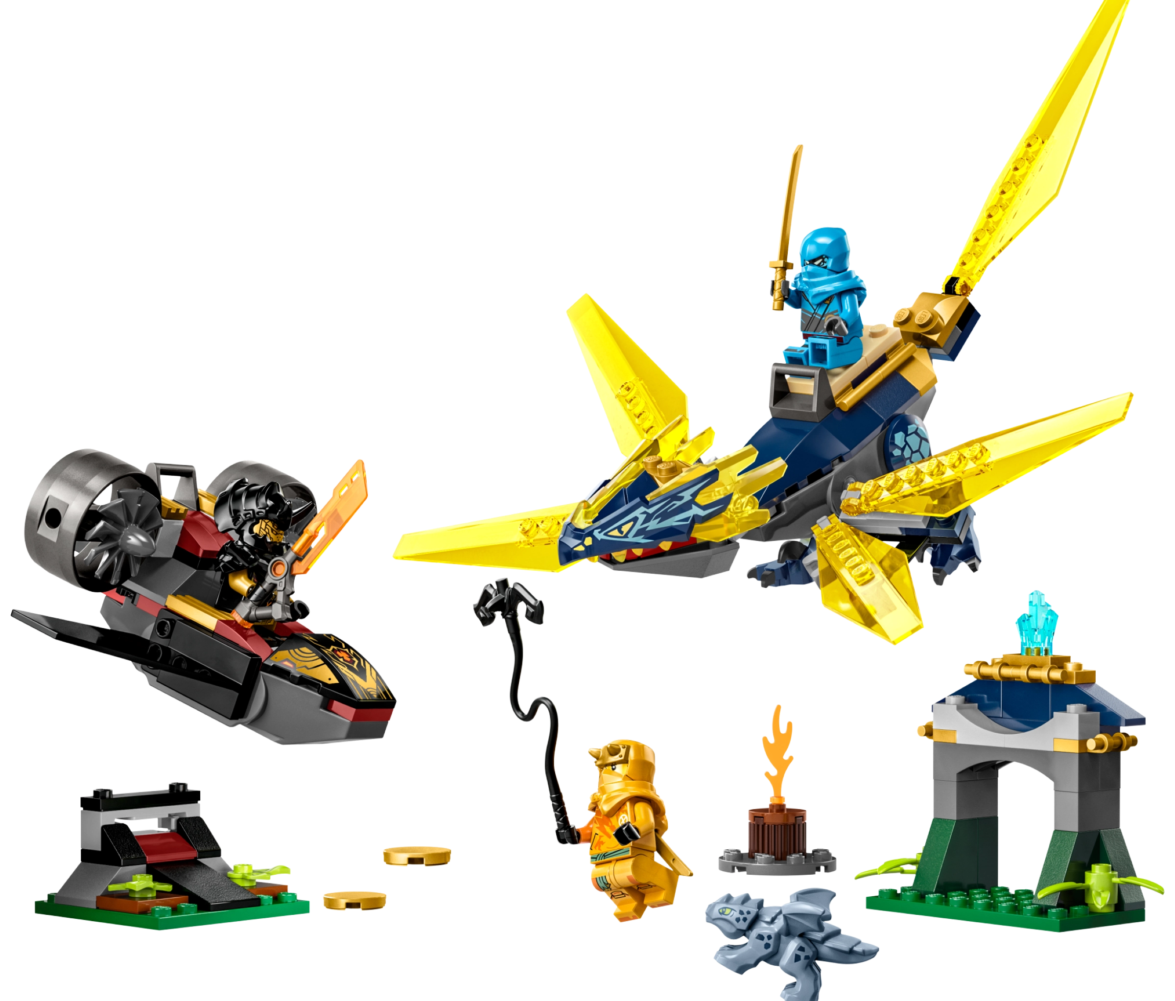 LEGO 71798 Nya and Arin's Baby Dragon Battle