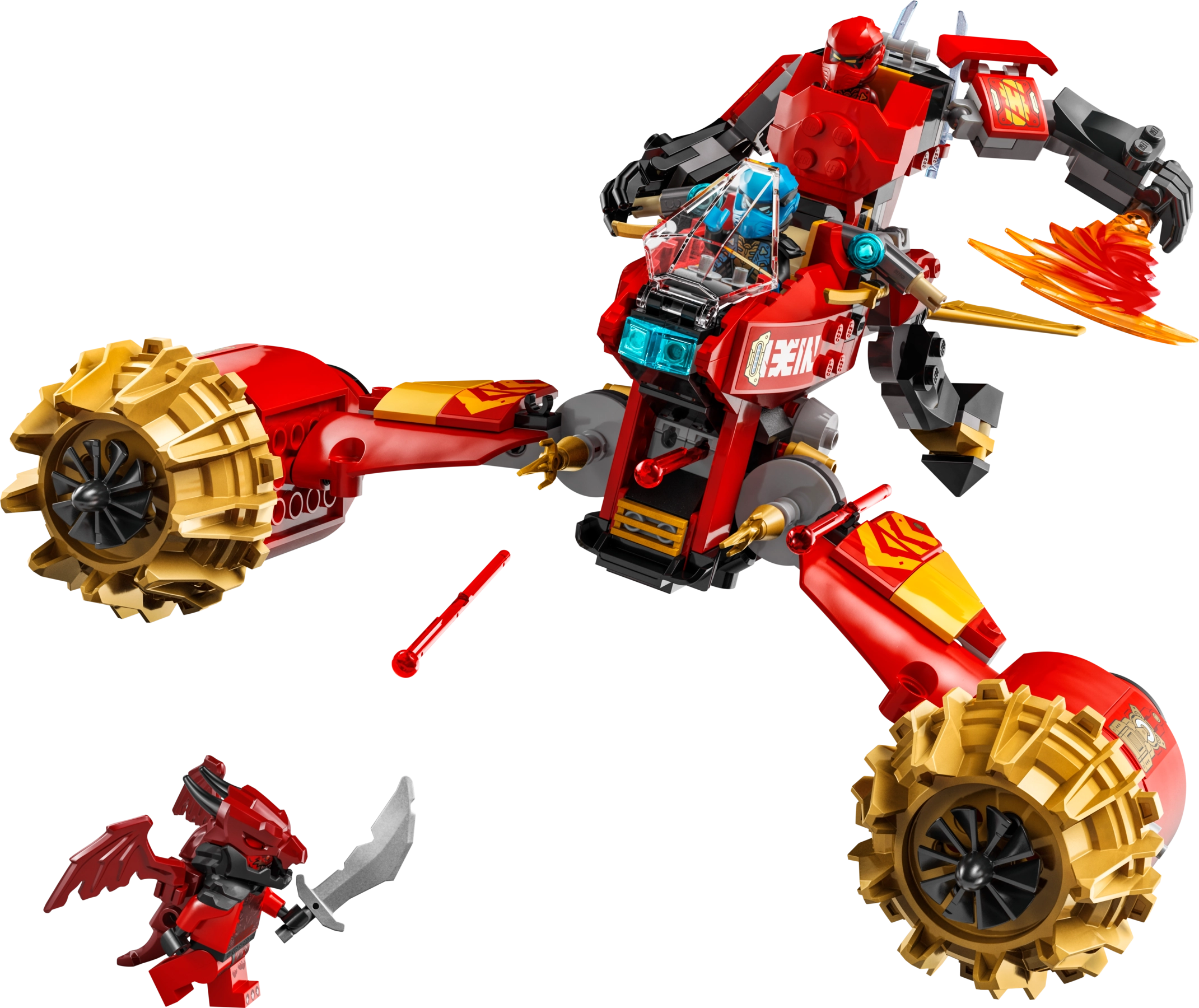 LEGO 71830 Kai's Mech Storm Rider