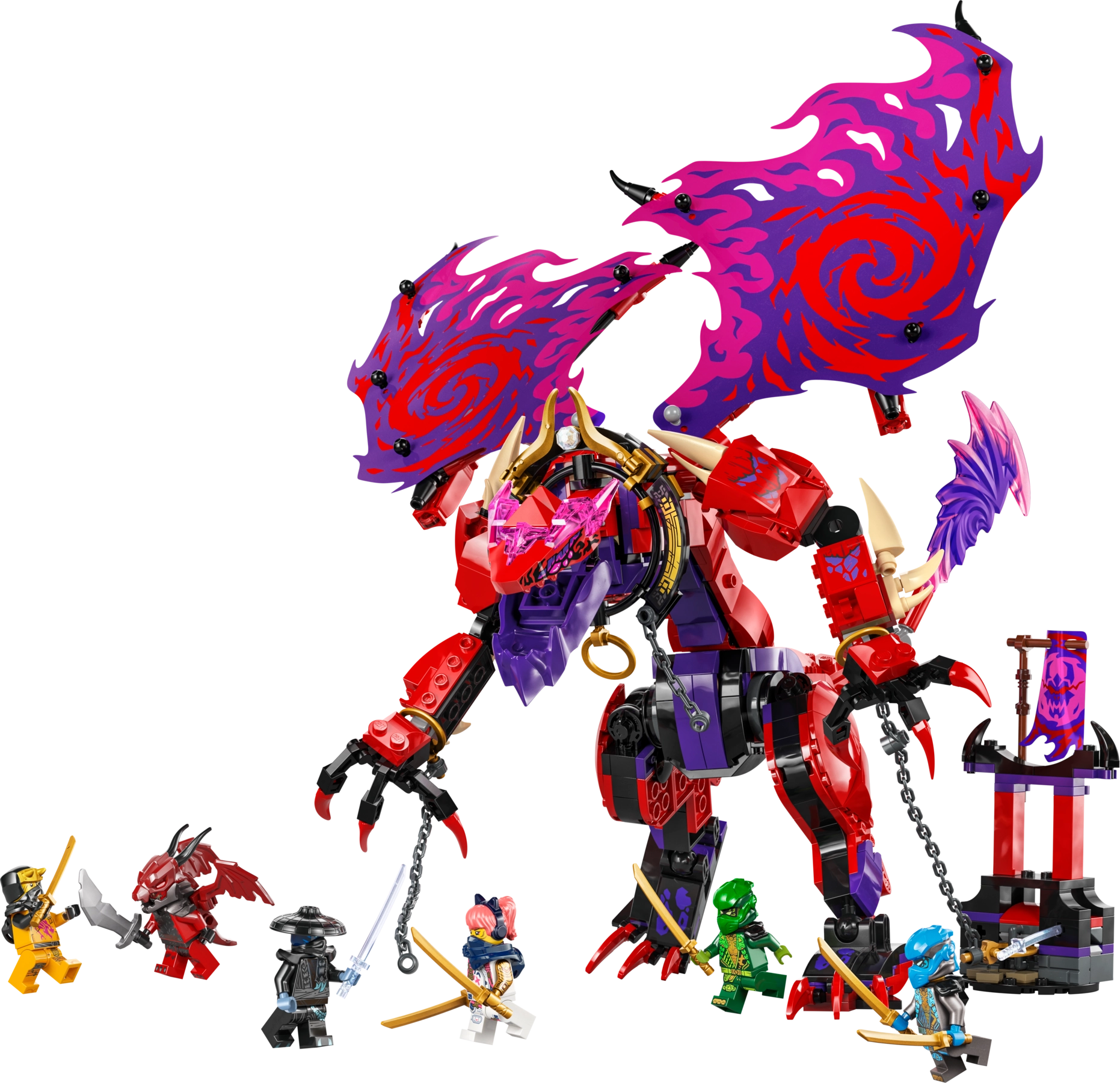 LEGO 71832 Thunderfang Dragon of Chaos