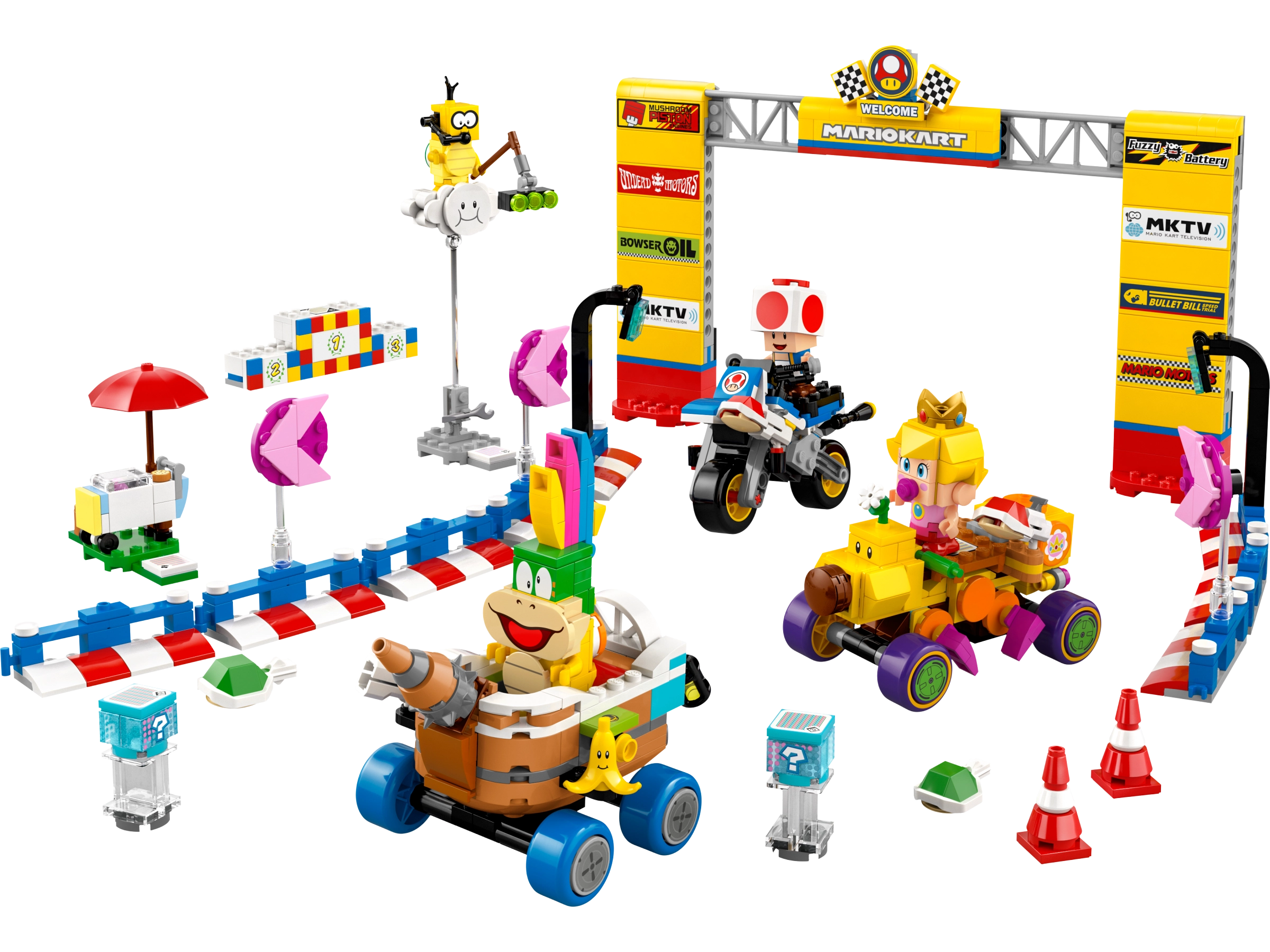 LEGO 72036 Mario Kart - Baby Peach & Grand Prix Set