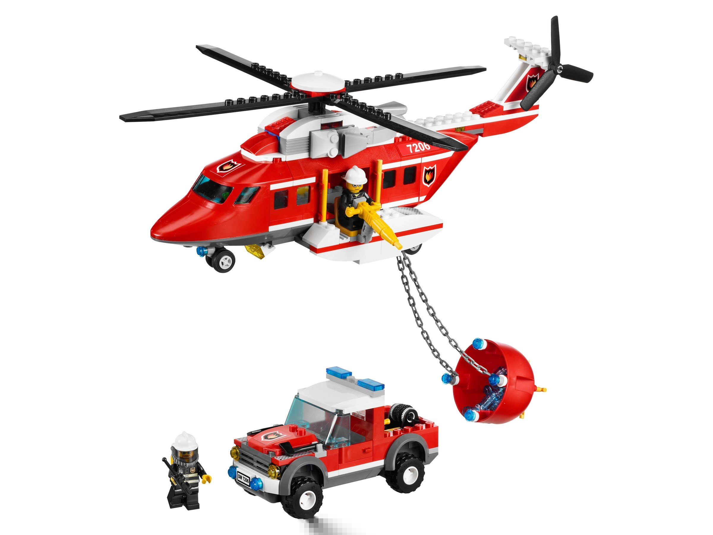 LEGO 7206 Fire Helicopter