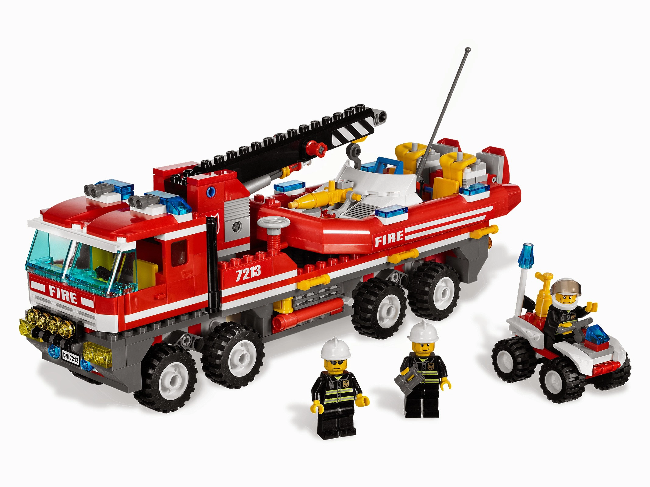 LEGO 7213 Off-Road Fire Truck & Fireboat