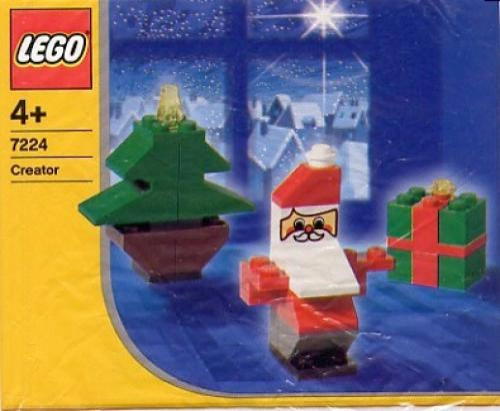 LEGO 7224 "Santa, Tree, and Present"