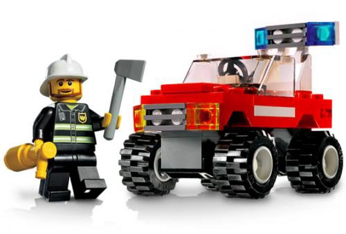 LEGO 7241 Fire Car