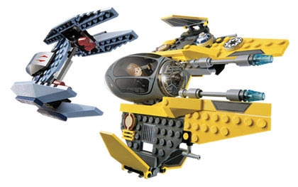 LEGO 7256 Jedi Starfighter & Vulture Droid