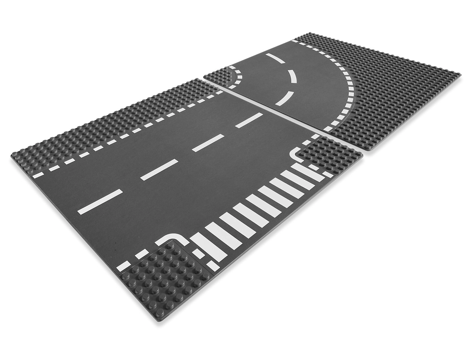 LEGO 7281 T-Junction & Curved Road Plates