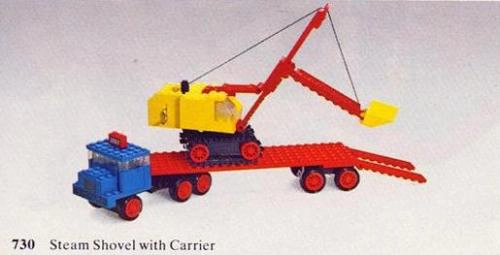 LEGO 730 Steam Shovel with Carrier