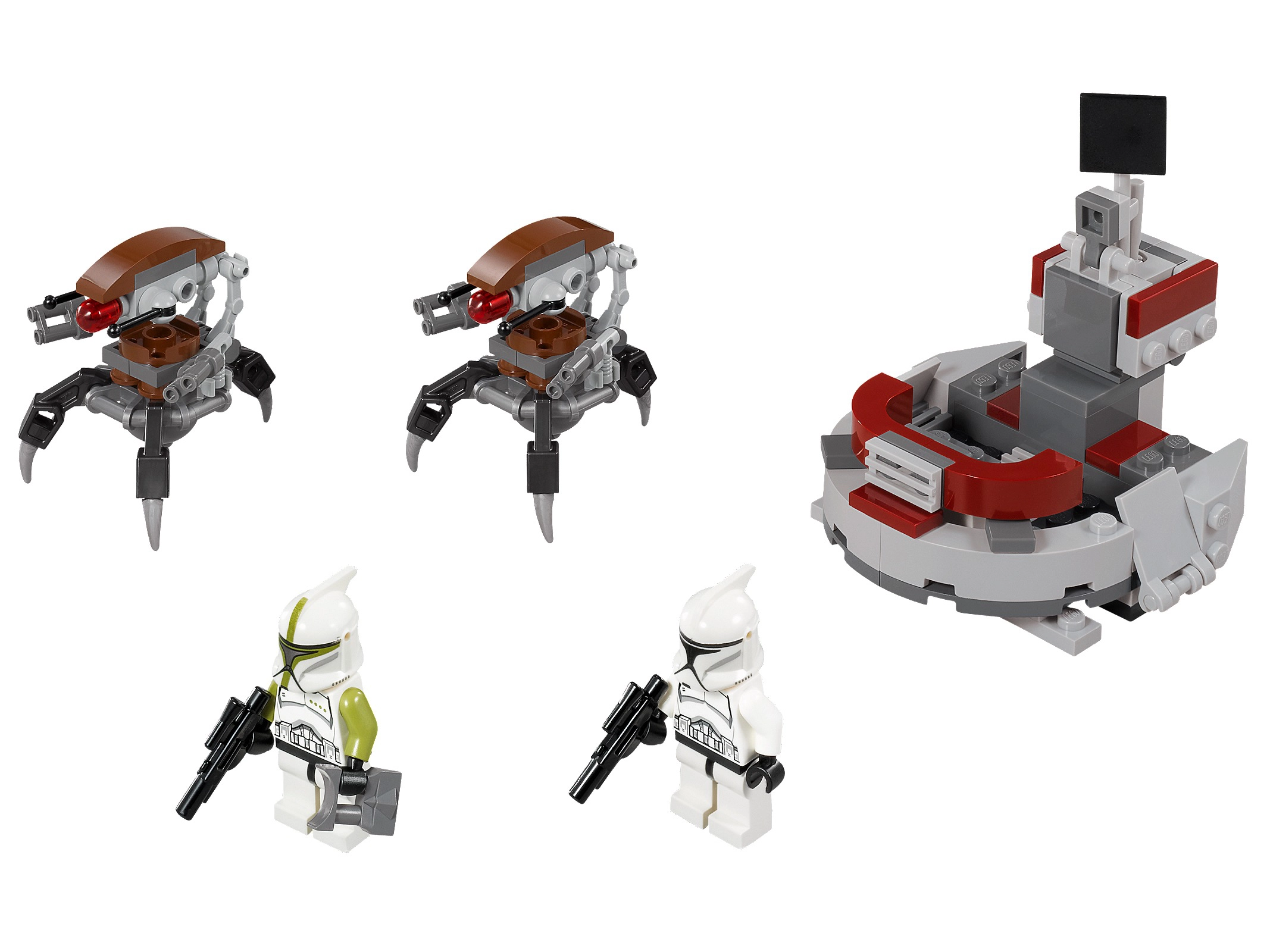 LEGO 75000 Clone Troopers vs. Droidekas