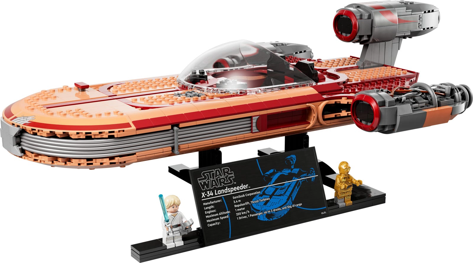 LEGO 75341 Luke Skywalker's Landspeeder