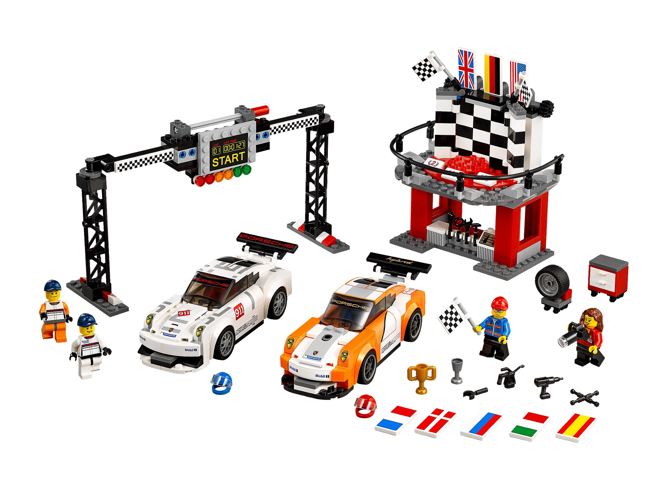 LEGO 75912 Porsche 911 GT Finish Line