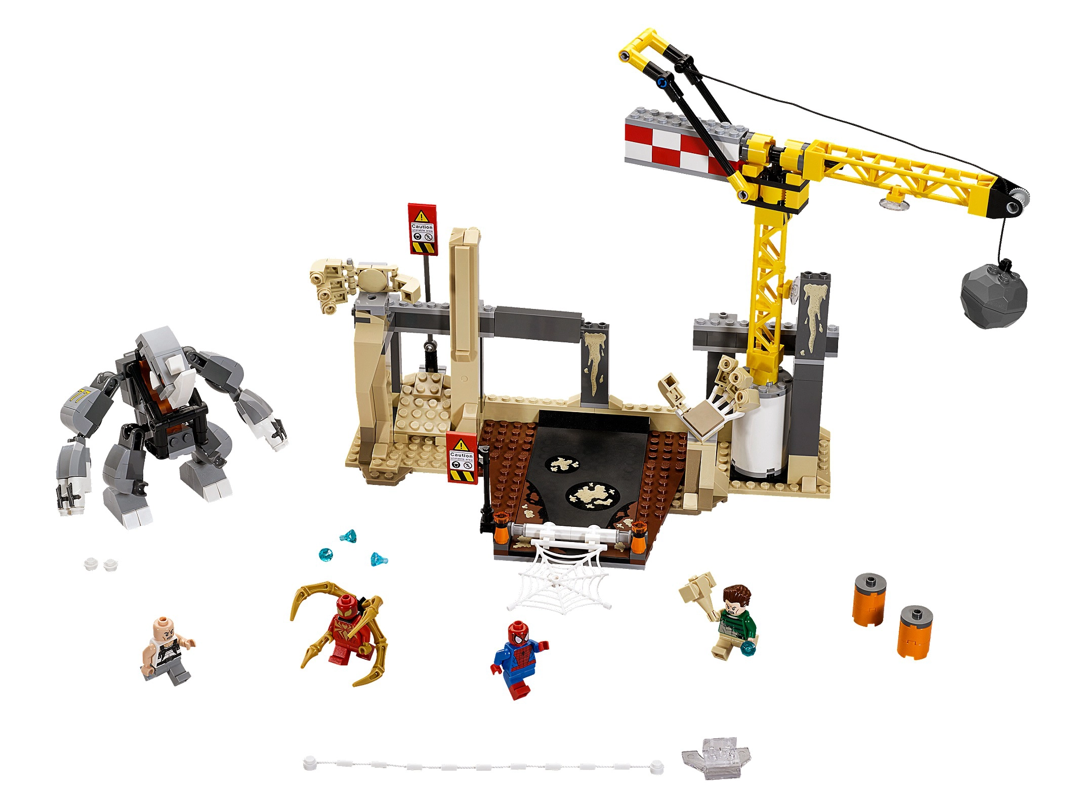 LEGO 76037 Rhino and Sandman Super Villain Team-up