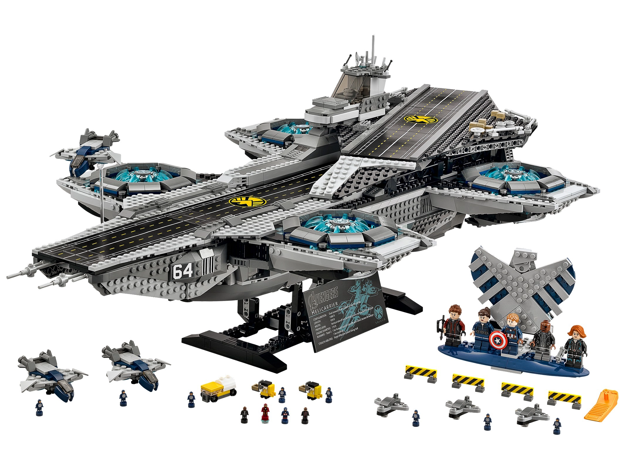 LEGO 76042 The SHIELD Helicarrier