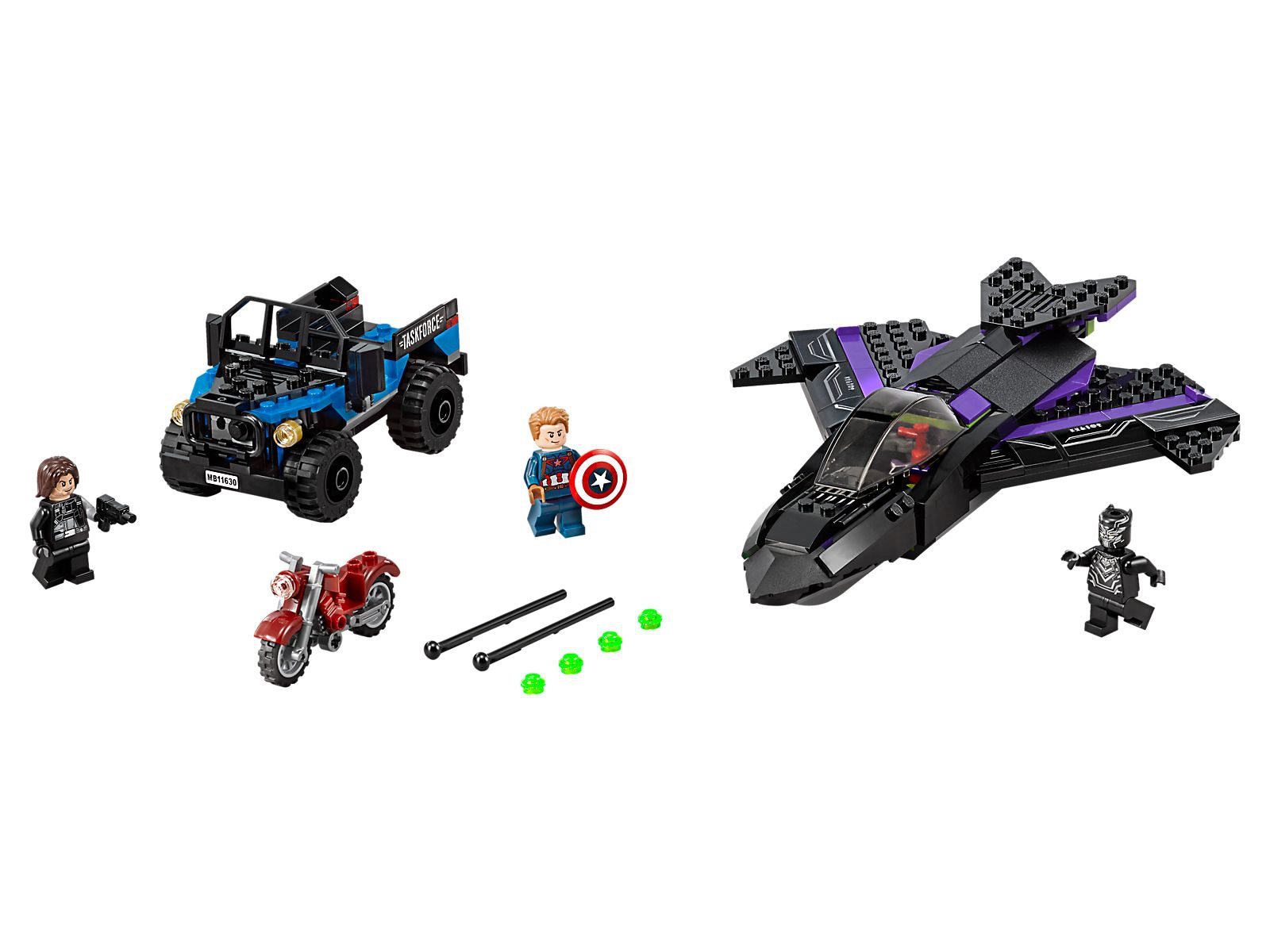 LEGO 76047 Black Panther Pursuit