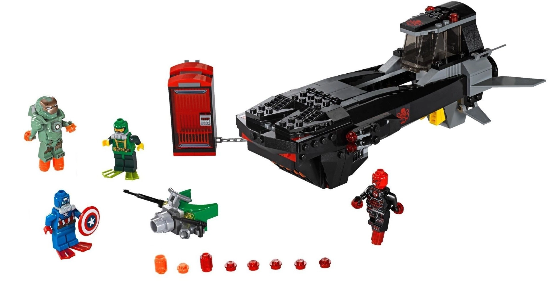 LEGO 76048 Iron Skull Sub Attack