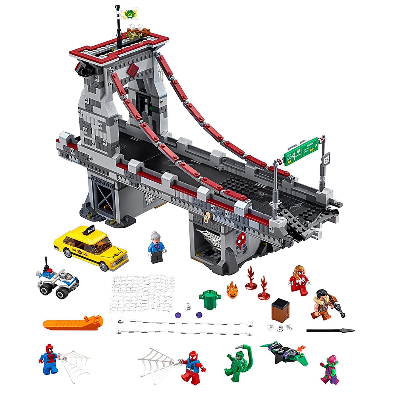 LEGO 76057 Spider-Man: Web Warriors Ultimate Bridge Battle