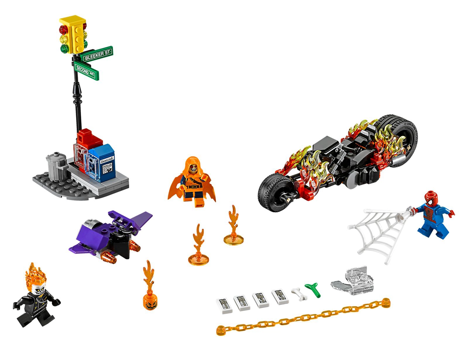 LEGO 76058 Spider-Man: Ghost Rider Team-up