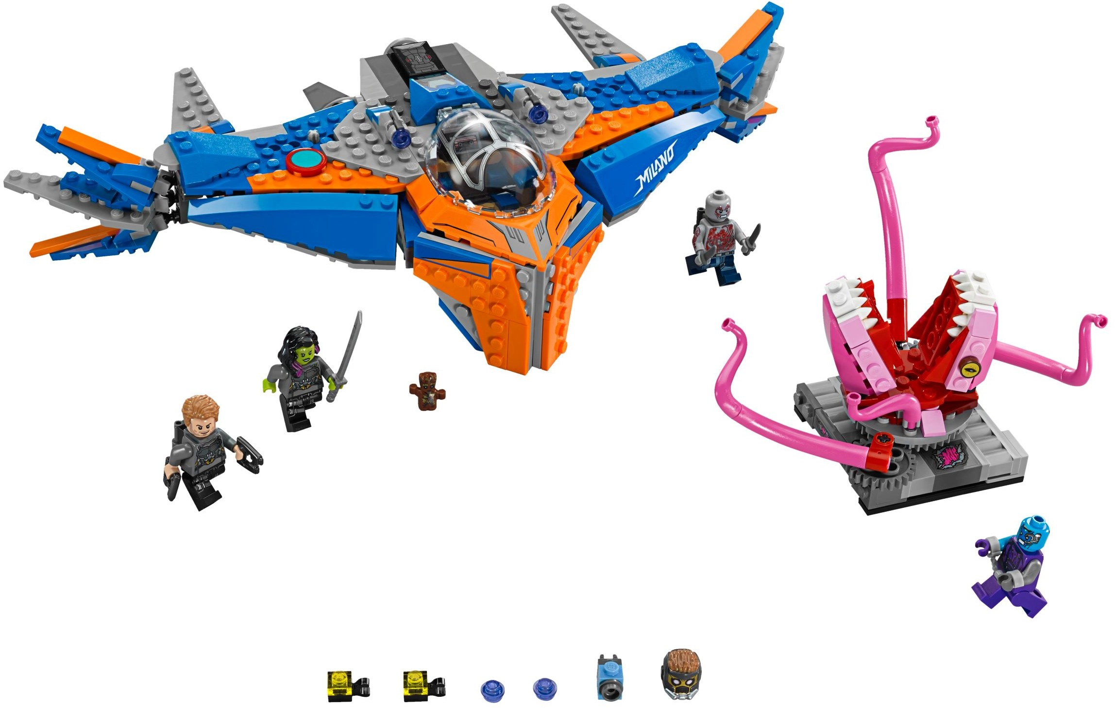 LEGO 76081 The Milano vs. The Abilisk