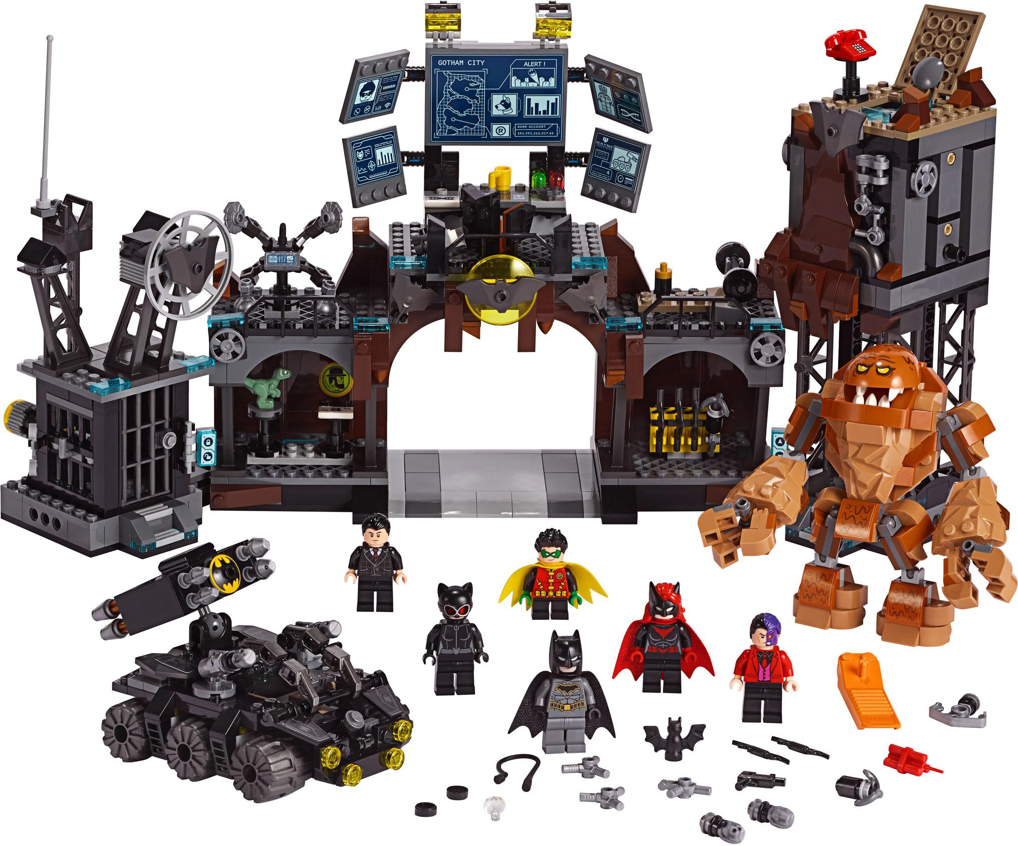 LEGO 76122 Batcave Clayface Invasion