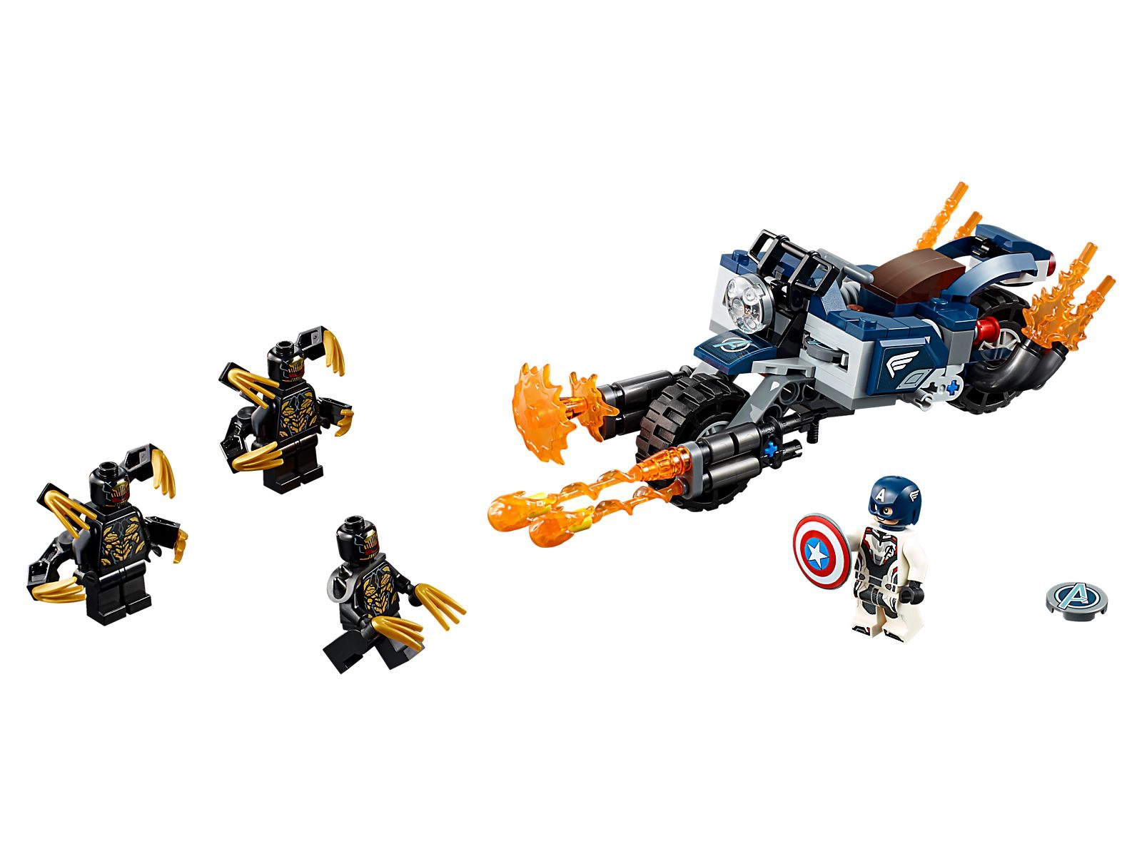 LEGO 76123 Captain America: Outriders Attack