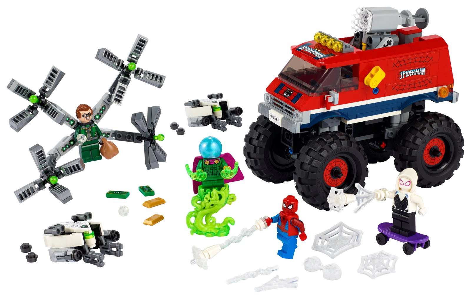 LEGO 76174 Spider-Man's Monster Truck vs. Mysterio