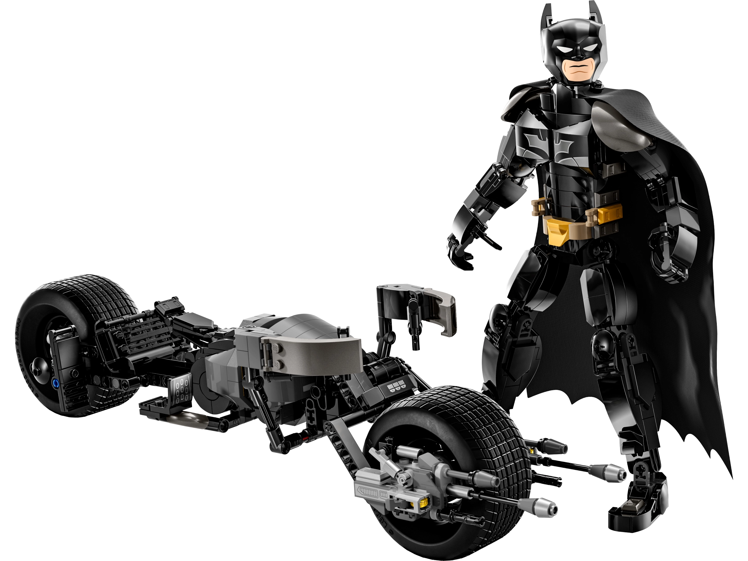 LEGO 76273 Batman Construction Figure and the Bat-Pod Bike