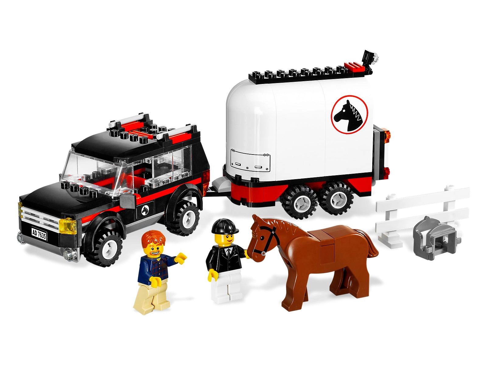 LEGO 7635 4WD with Horse Trailer