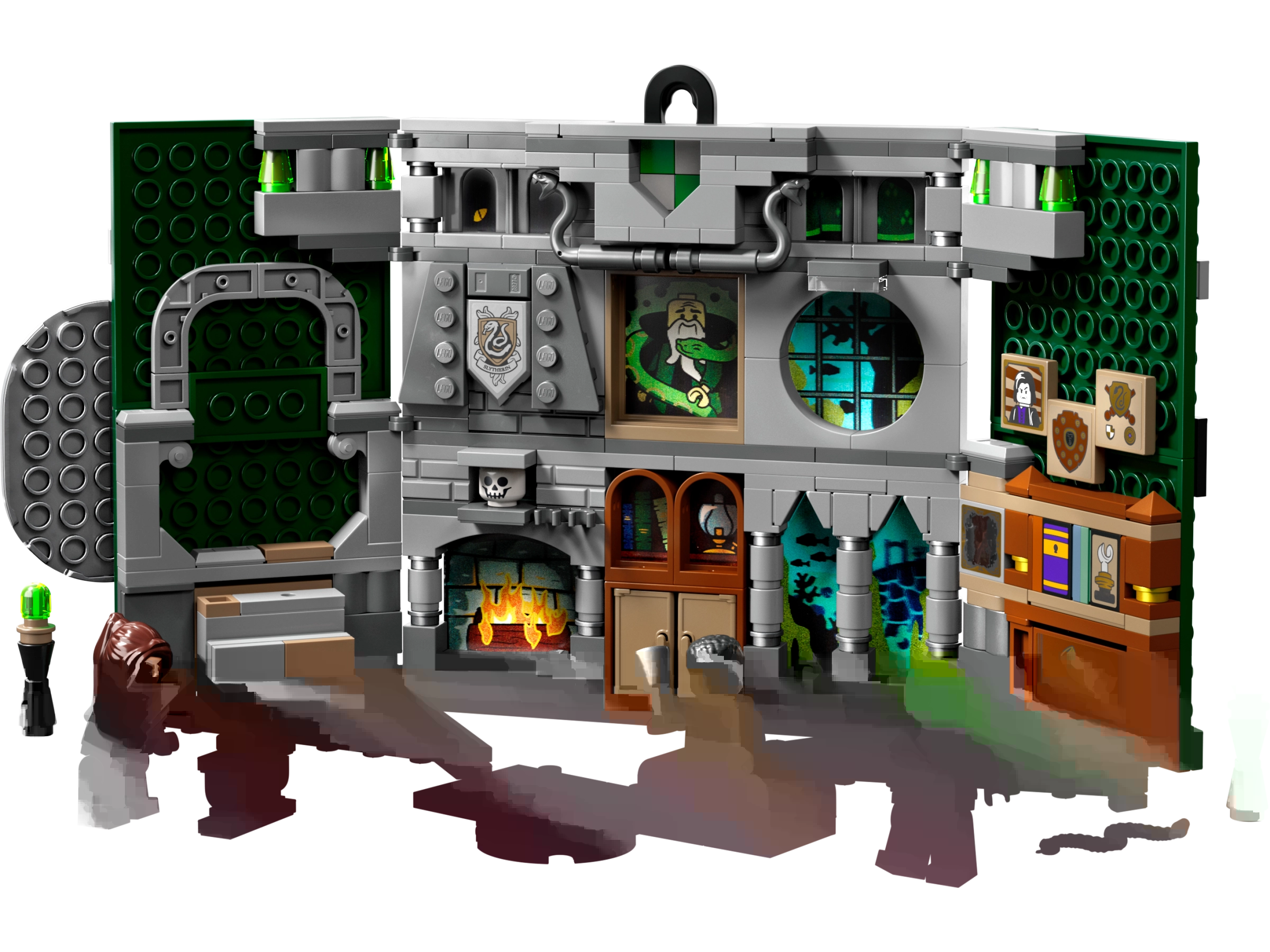 LEGO 76410 Slytherin House Banner