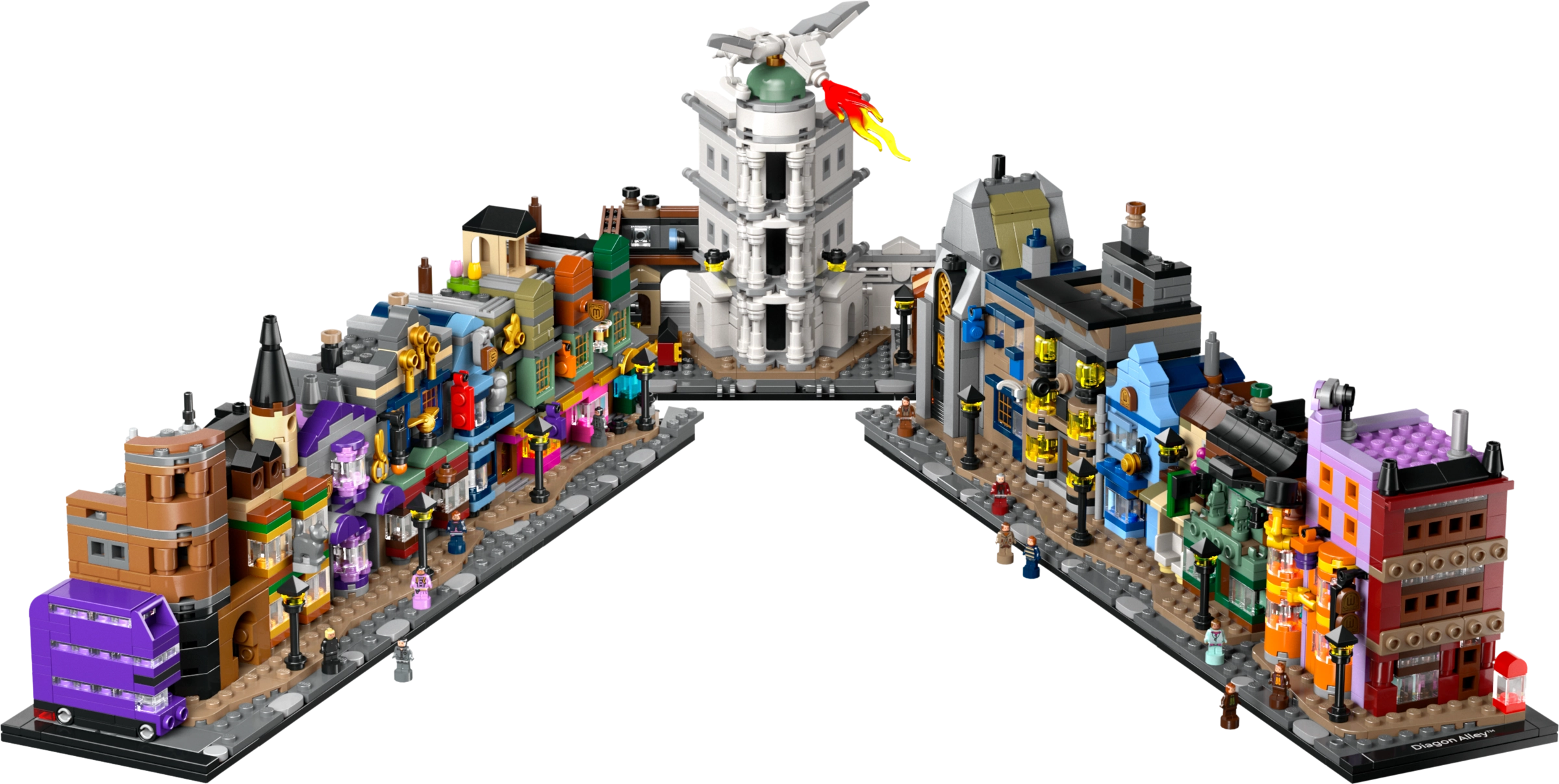 LEGO 76444 Diagon Alley Wizarding Shops