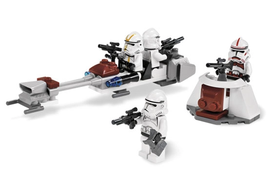 LEGO 7655 Clone Troopers Battle Pack