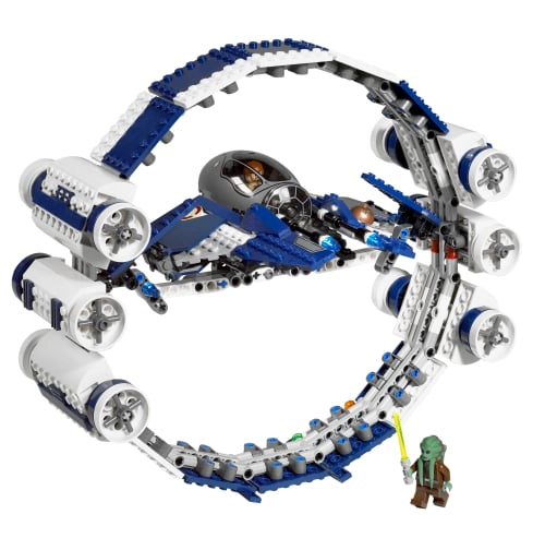 LEGO 7661 Jedi Starfighter with Hyperdrive Booster Ring