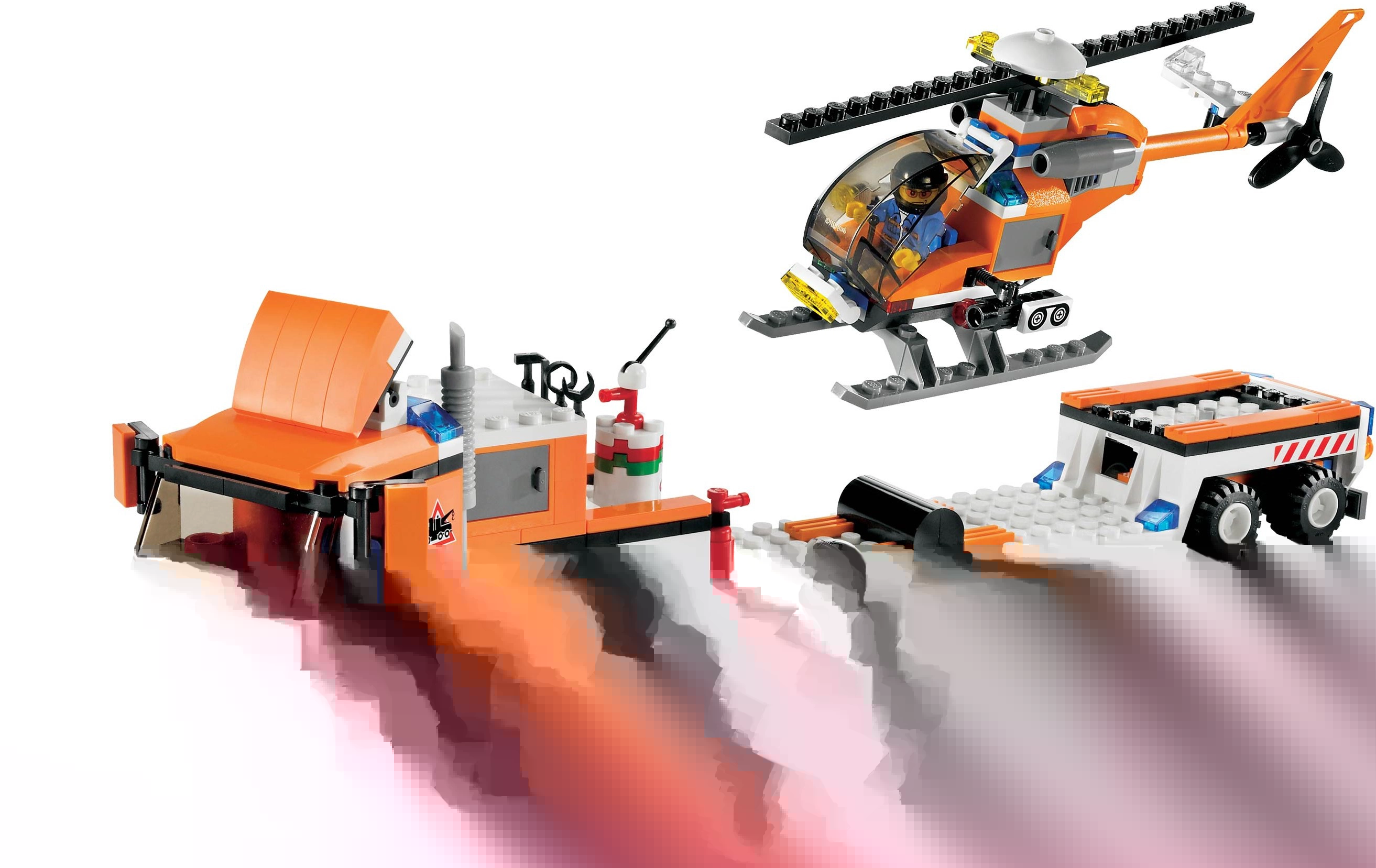 LEGO 7686 Helicopter Transporter