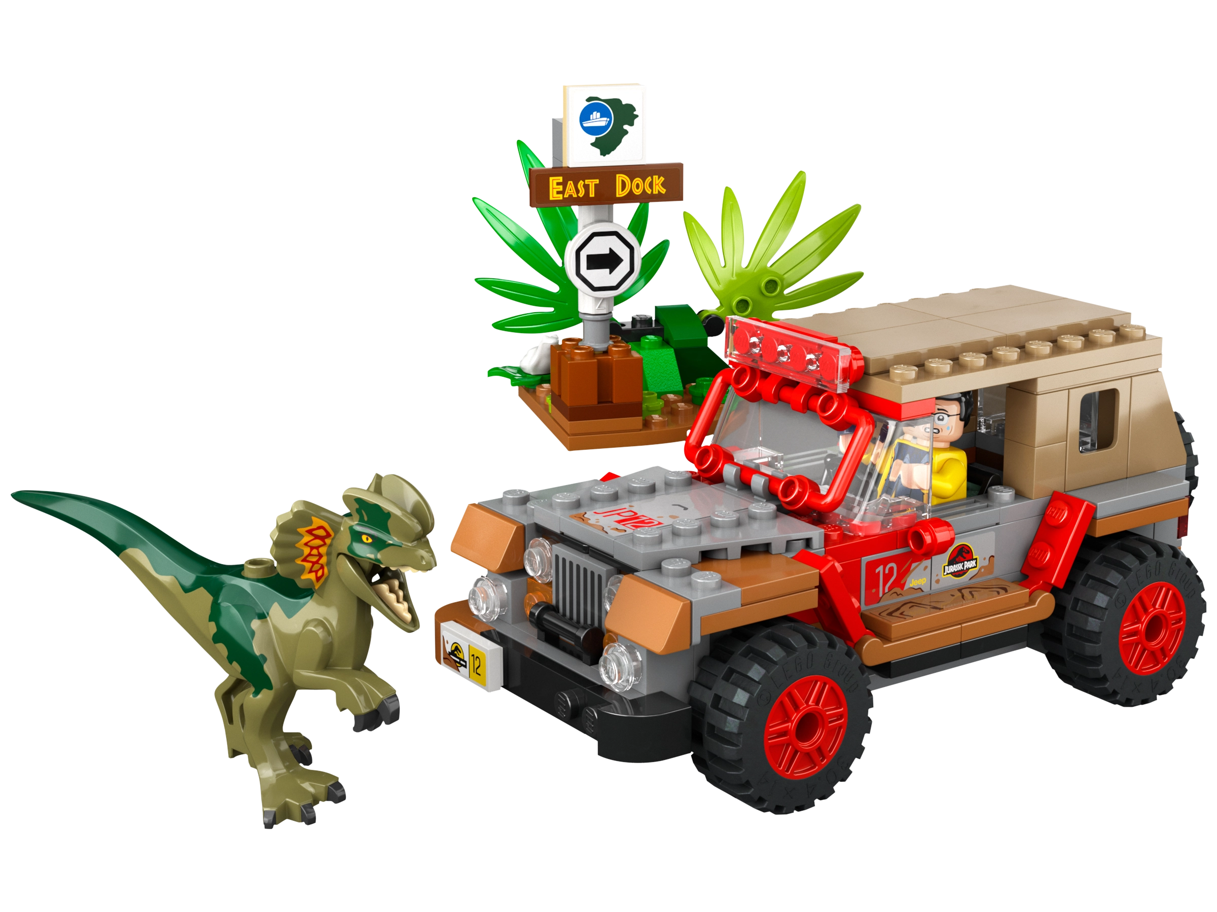 LEGO 76958 Dilophosaurus Ambush