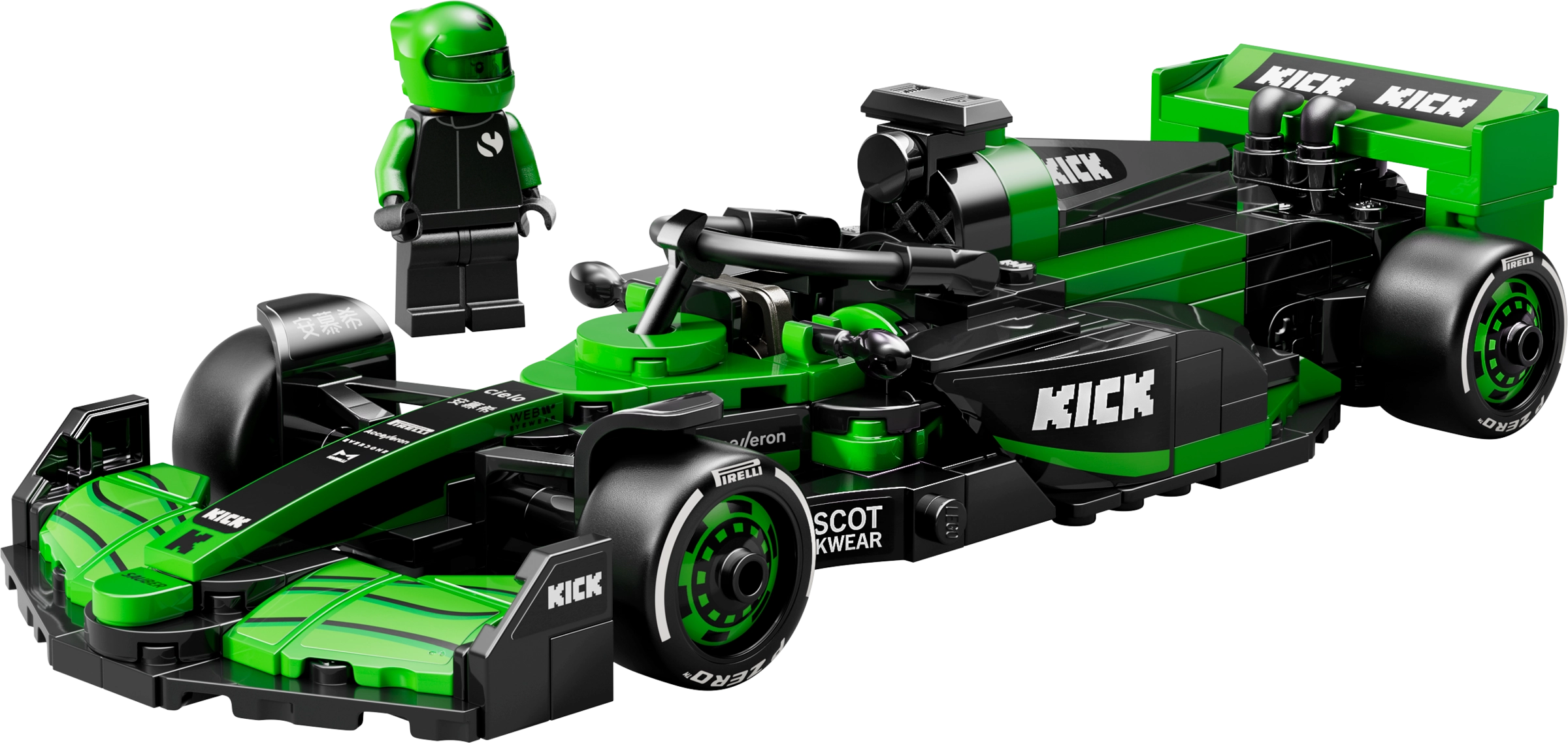 LEGO 77247 KICK Sauber F1 Team C44 Race Car