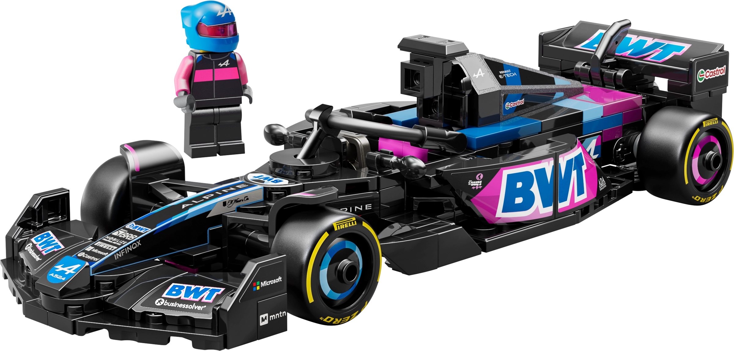 LEGO 77248 BWT Alpine F1 Team A524 Race Car