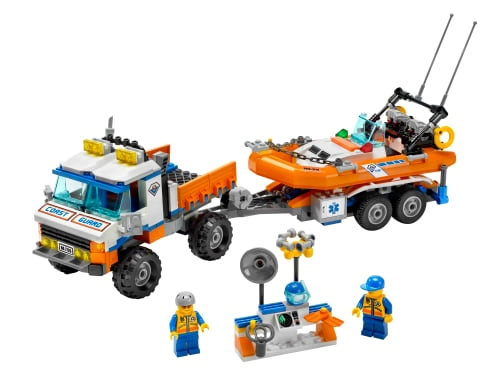 LEGO 7726 Coast Guard Truck with Speed Boat