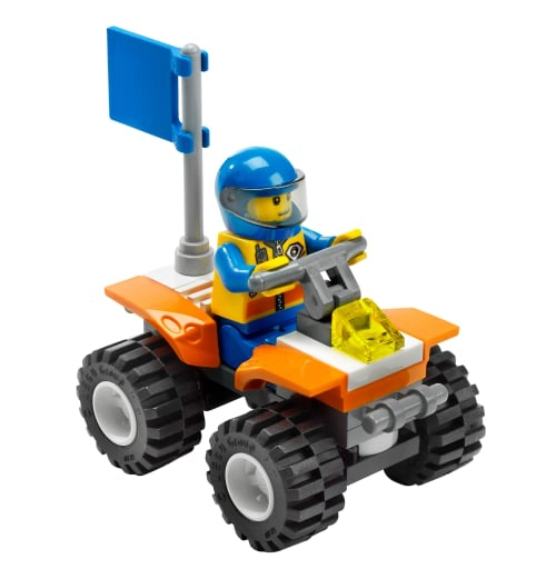 LEGO 7736 Coast Guard Quad Bike