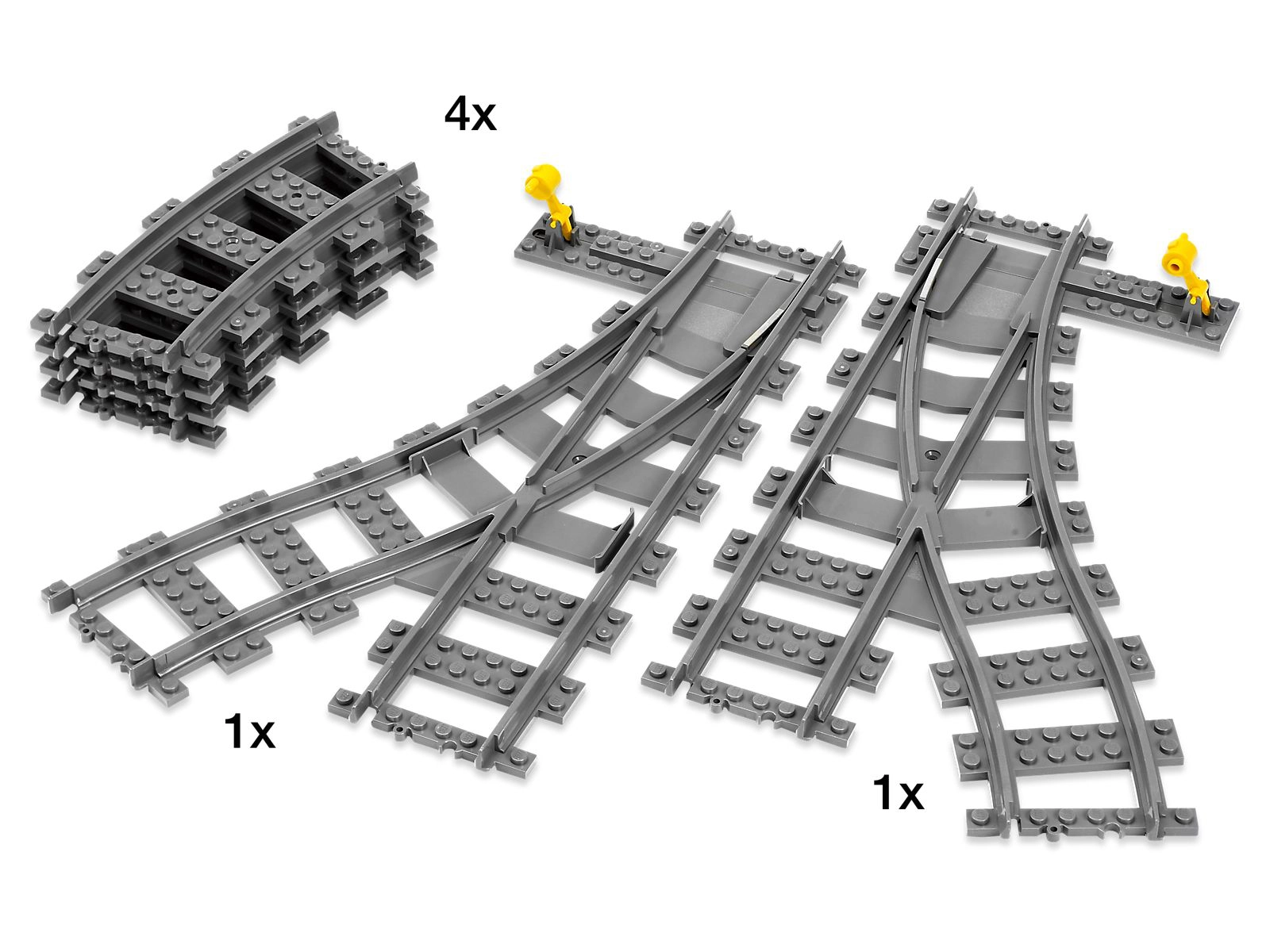 LEGO 7895 Switching Tracks for RC Trains