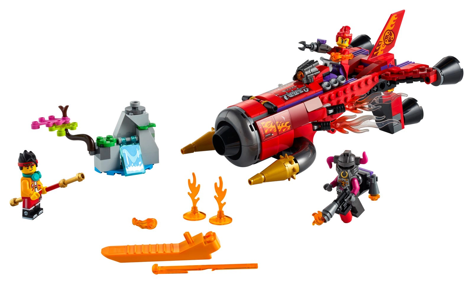 LEGO 80019 Red Son's Inferno Jet