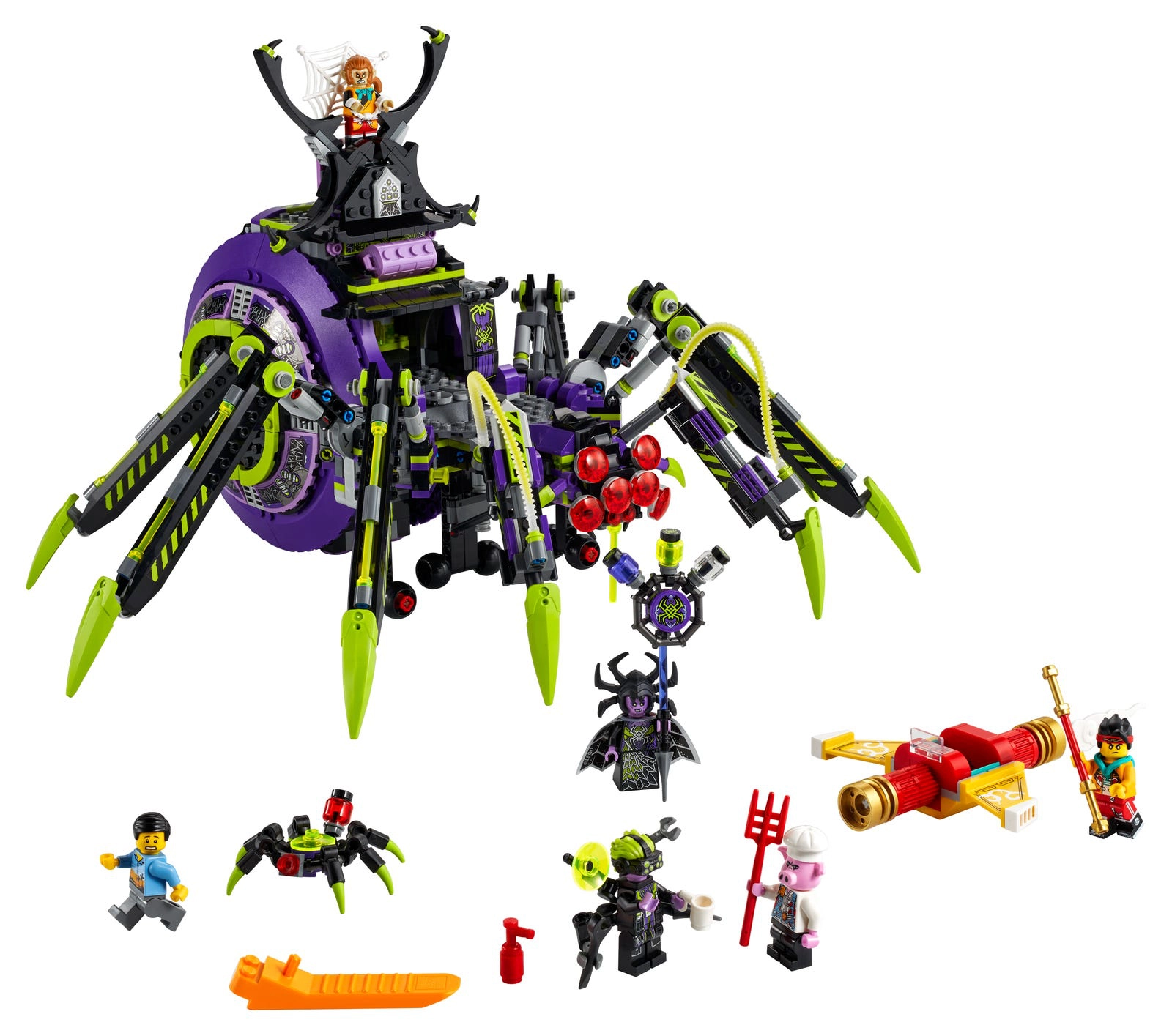 LEGO 80022 Spider Queen's Arachnoid Base