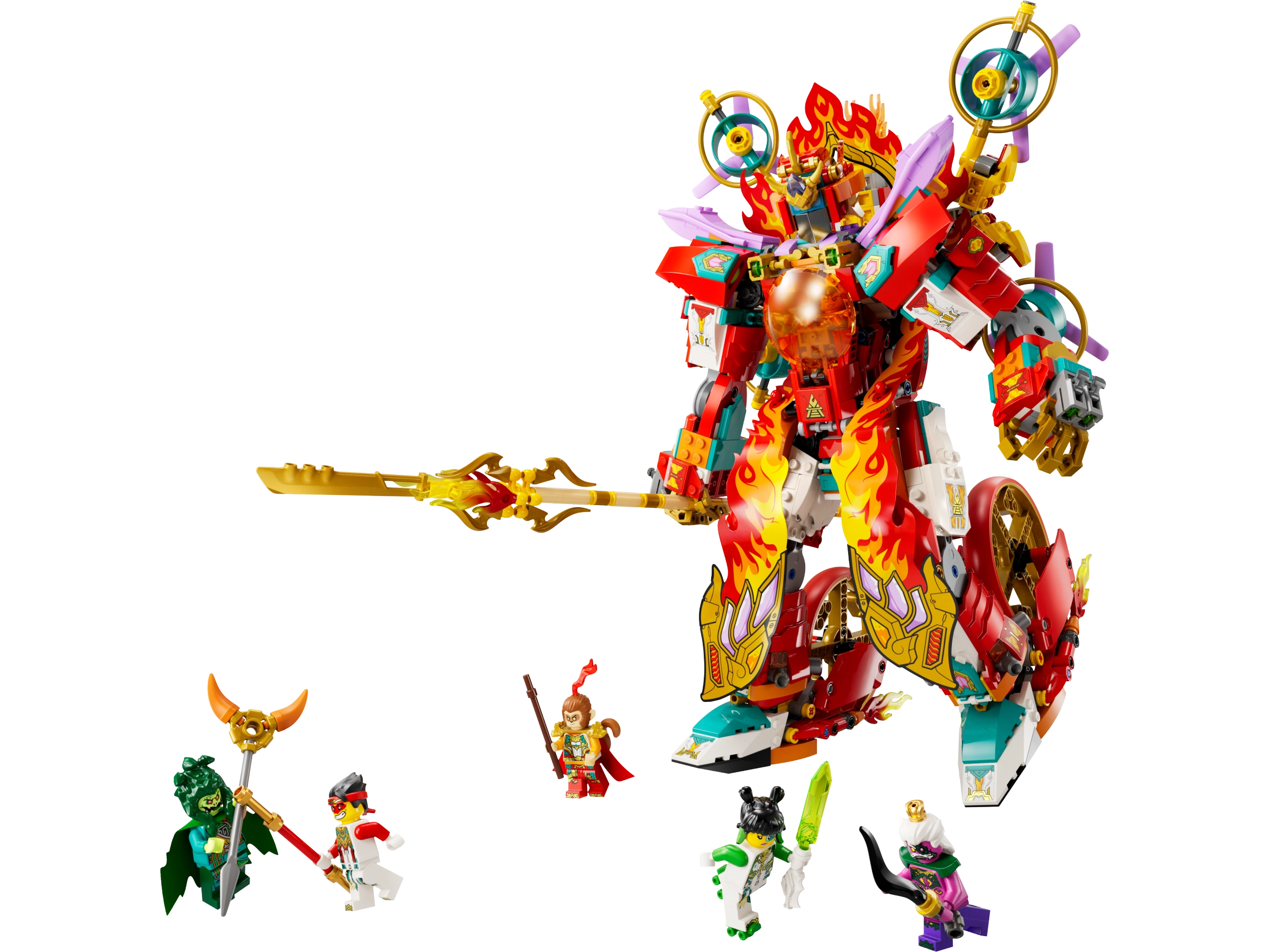 LEGO 80057 Nezha's Ring of Fire Mech