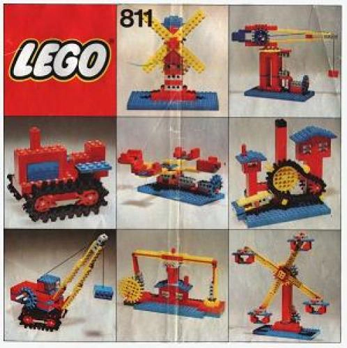 LEGO 811 Gear Crane Set