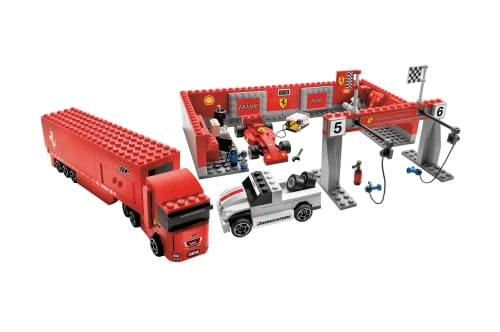 LEGO 8155 Ferrari F1 Pit 1:55