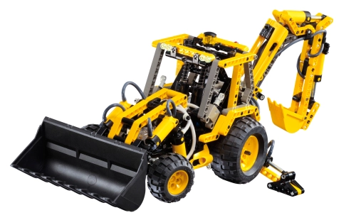 LEGO 8455 Backhoe Loader