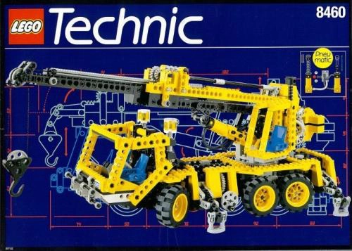 LEGO 8460 Pneumatic Crane Truck / Mobile Crane