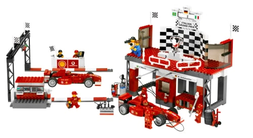 LEGO 8672 Ferrari Finish Line