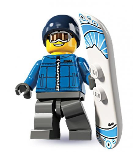 LEGO 8805 Snowboarder Guy